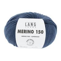 Lang Yarns Merino 150 - 34 - Blauw