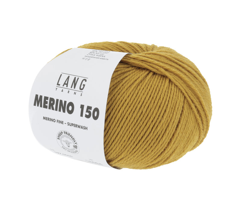 Lang Yarns Merino 150 - 50 - Geel