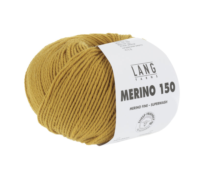 Lang Yarns Merino 150 - 50 - Geel