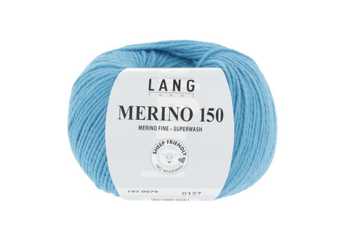 Lang Yarns Lang Yarns Merino 150 - 79 - Blauw