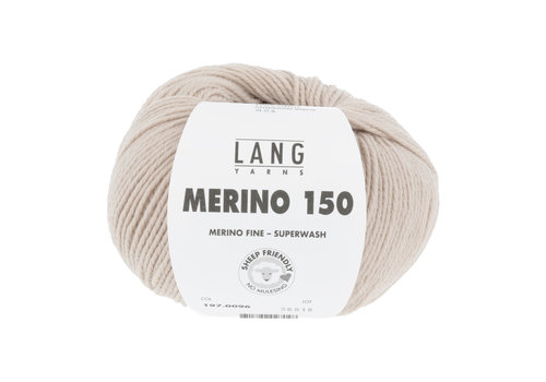 Lang Yarns Lang Yarns Merino 150 - 96 - Grijs Lang Yarns Lang Yarns Merino 150 - 96 - Grijs