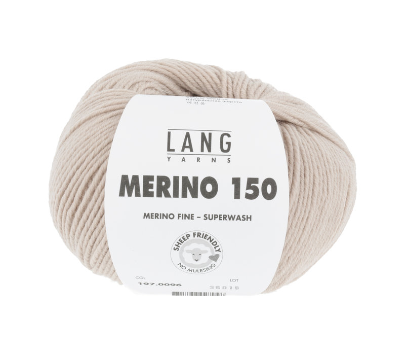 Lang Yarns Merino 150 - 96 - Grijs