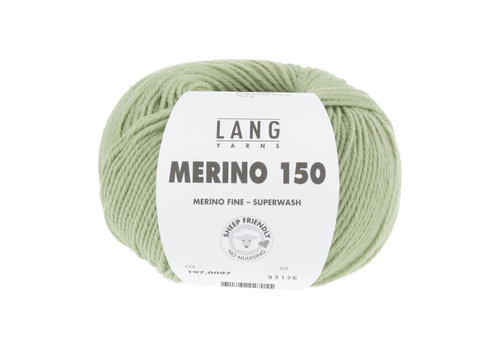Lang Yarns Lang Yarns Merino 150 - 97 - Groen Lang Yarns Lang Yarns Merino 150 - 97 - Groen