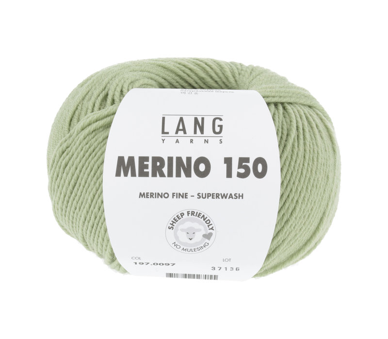 Lang Yarns Merino 150 - 97 - Groen