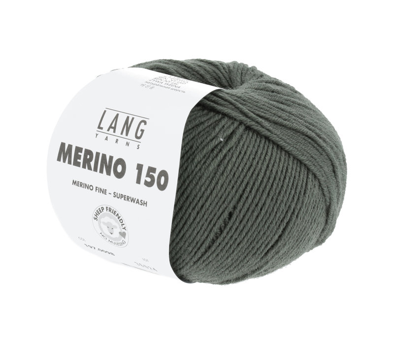 Lang Yarns Merino 150 - 98 - Groen