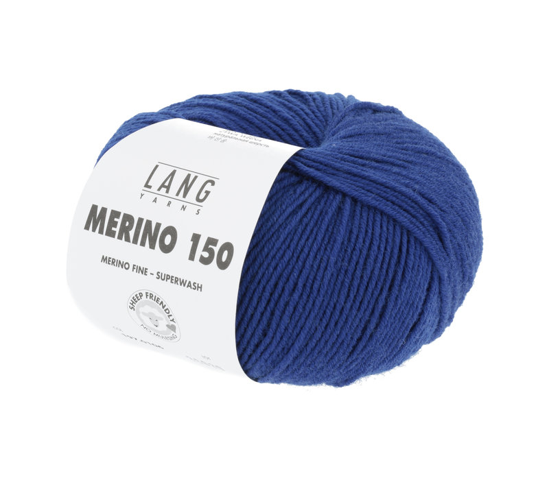 Lang Yarns Merino 150 - 106 - Blauw