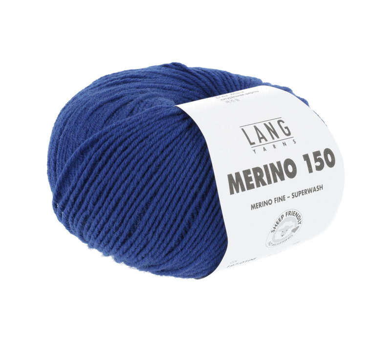 Lang Yarns Merino 150 - 106 - Blauw