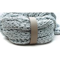 Leren Sjaallus met drukknoop (diverse kleuren)