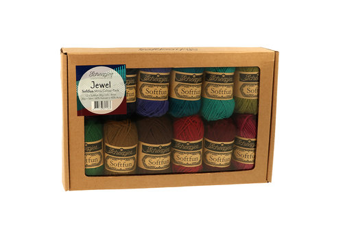 Scheepjes Scheepjes Softfun Minis Colour Pack - Jewel