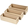 Houten opbergkrat (div. maten)