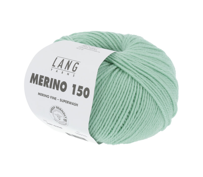 Lang Yarns Merino 150 - 258 - Groen