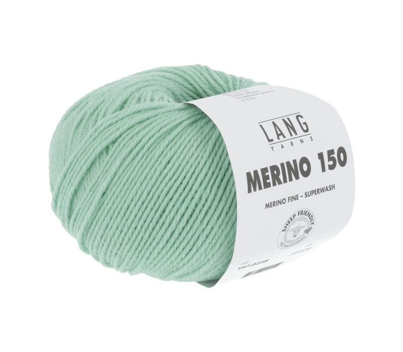 Lang Yarns Merino 150 - 258 - Groen