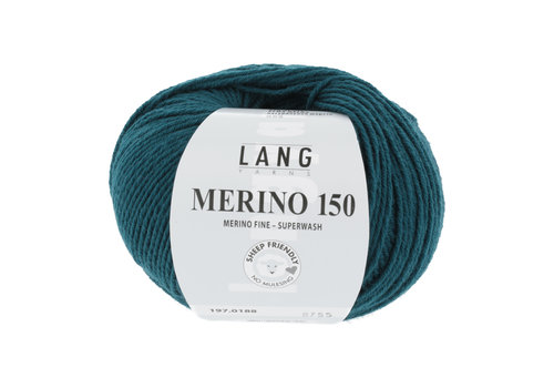 Lang Yarns Lang Yarns Merino 150 - 188 - Blauw