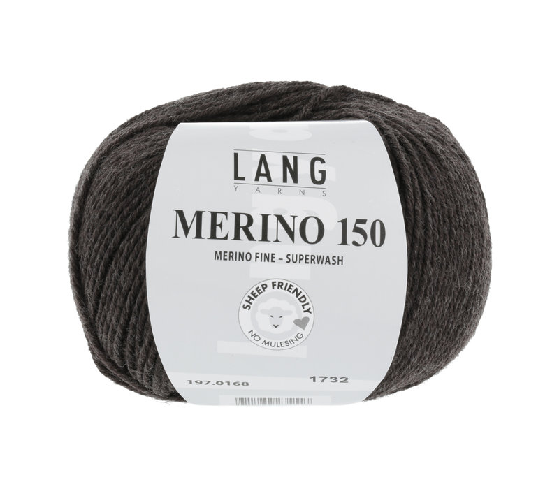 Lang Yarns Merino 150 - 168 - Grijs