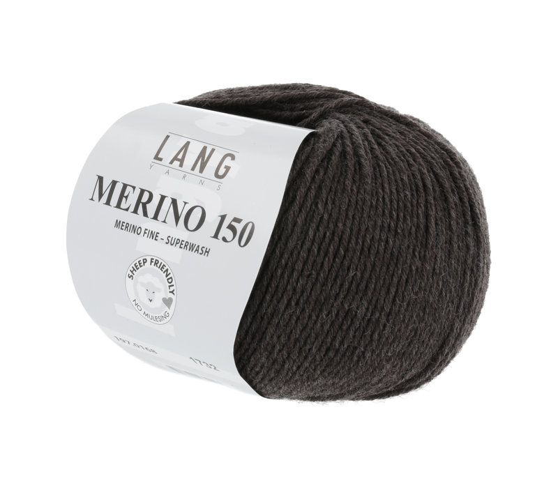 Lang Yarns Merino 150 - 168 - Grijs