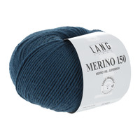 Lang Yarns Merino 150 - 133 - Blauw