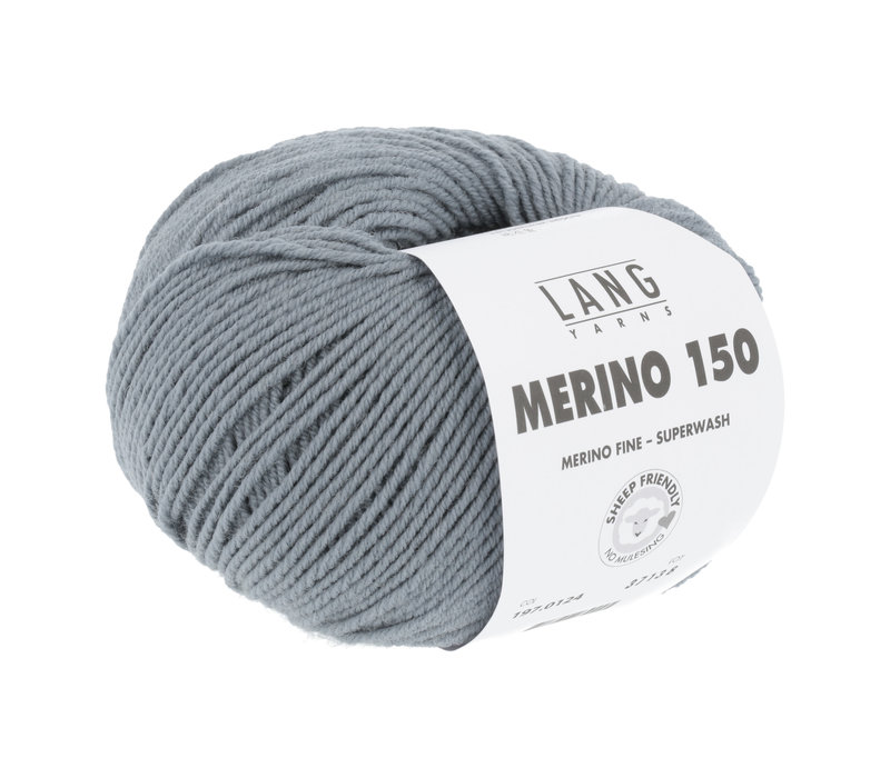 Lang Yarns Merino 150 - 124 - Grijs