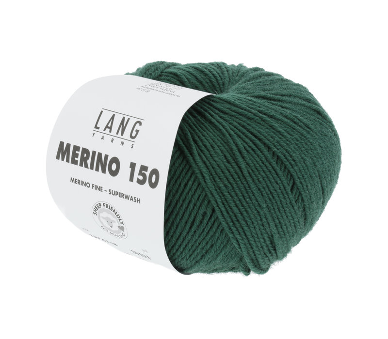 Lang Yarns Merino 150 - 118 - Groen