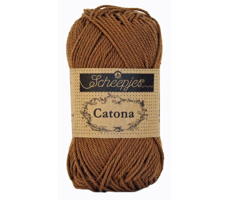 Scheepjes Catona 50 gram - 157 Root Beer