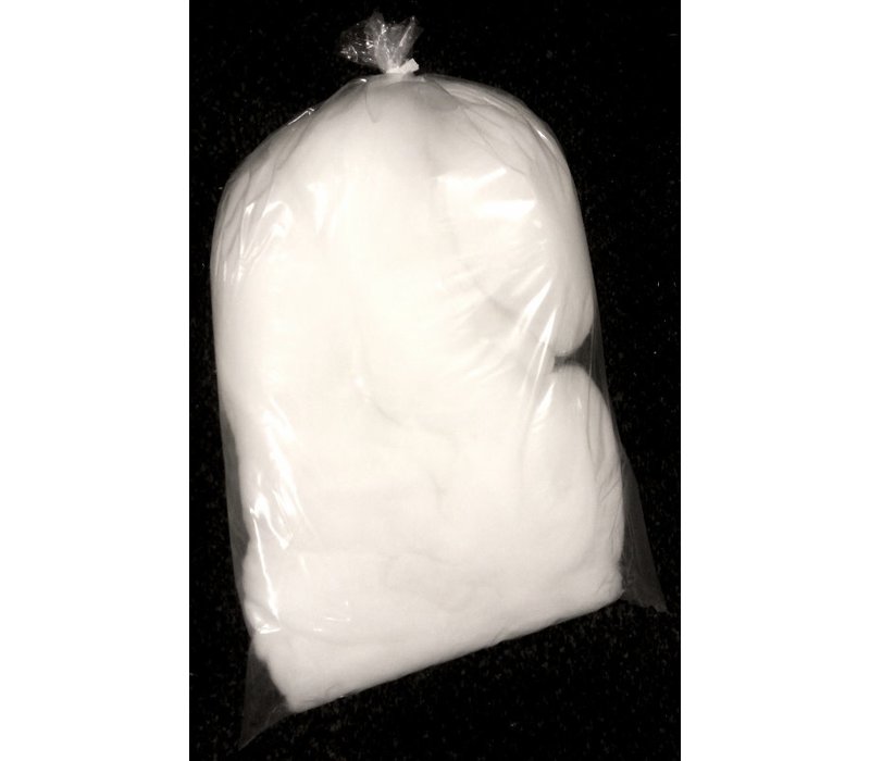 Vulling voor knuffels of kussens 200 gram (vacuum)