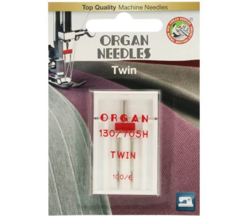 Organ Needles Twin 100/6