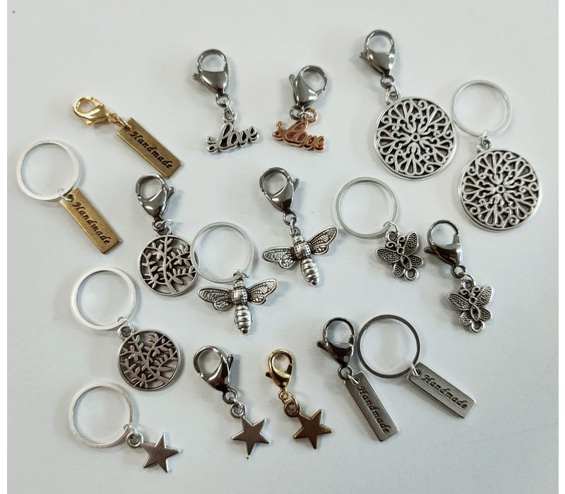 Handgemaakte Breisteekmarkeerders