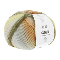 Lang Yarns Cloud - 1 - Bruin - Groen