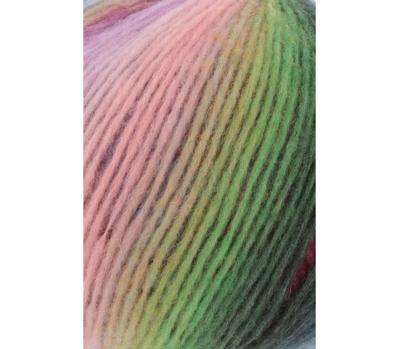 Lang Yarns Cloud - 2 - Blauw - Roze - Groen