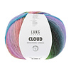 Lang Yarns Cloud - 2 - 90% merinowol (mulesing free) en 10% nylon - Blauw - Roze - Groen