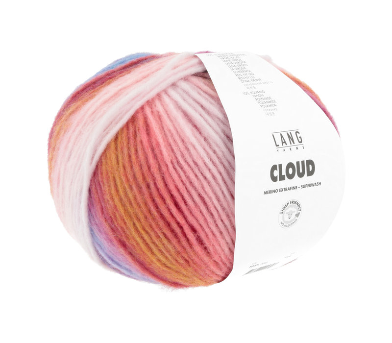 Lang Yarns Cloud - 3 - Roze - Oranje