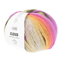 Lang Yarns Cloud - 6 - Groen - Geel - Roze