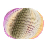 Lang Yarns Cloud - 6 - Groen - Geel - Roze