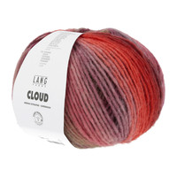 Lang Yarns Cloud - 7 - Rood - Paars