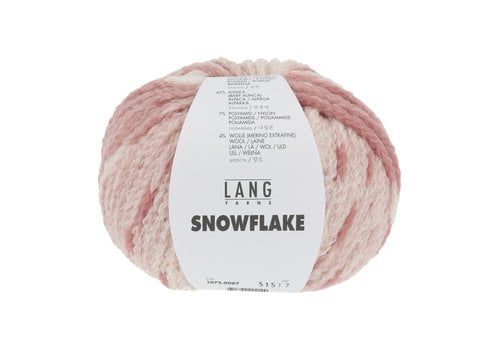 Lang Yarns Snowflake 087 Roze