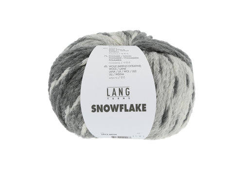 Lang Yarns Lang Yarns Snowflake - 024 Zwart - 47% pima katoen, 42% Alpaca  - Zwart