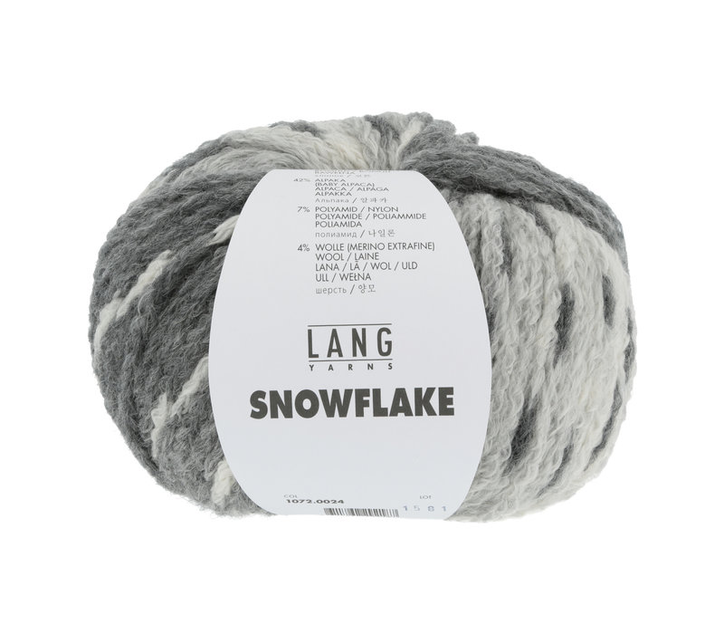 Lang Yarns Snowflake - 024 Zwart - Zwart