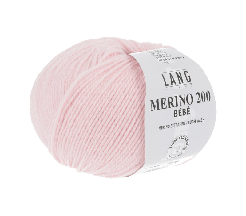 Lang Yarns Merino 200 Bebe - 309 - Roze