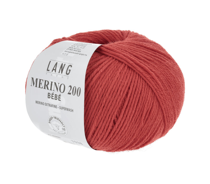 Lang Yarns Merino 200 Bebe - 360 - Oranje