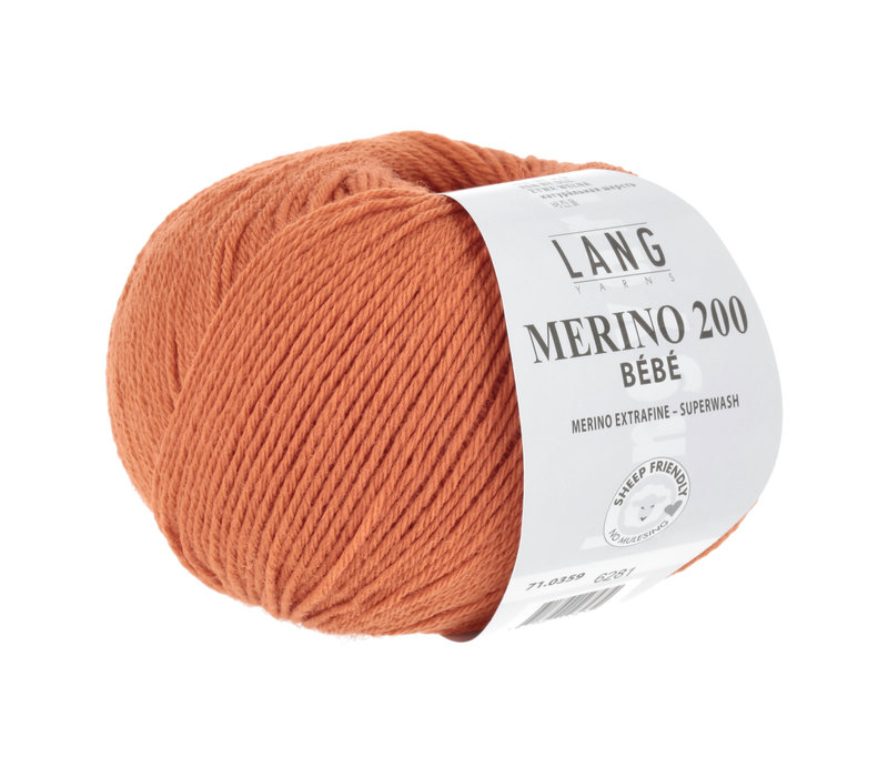 Lang Yarns Merino 200 Bebe - 359 - Oranje