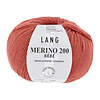 Lang Yarns Merino 200 Bebe - 429 - 100% merino wol (mulesing free) - Oranje