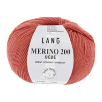 Lang Yarns Merino 200 Bebe - 429 - Oranje