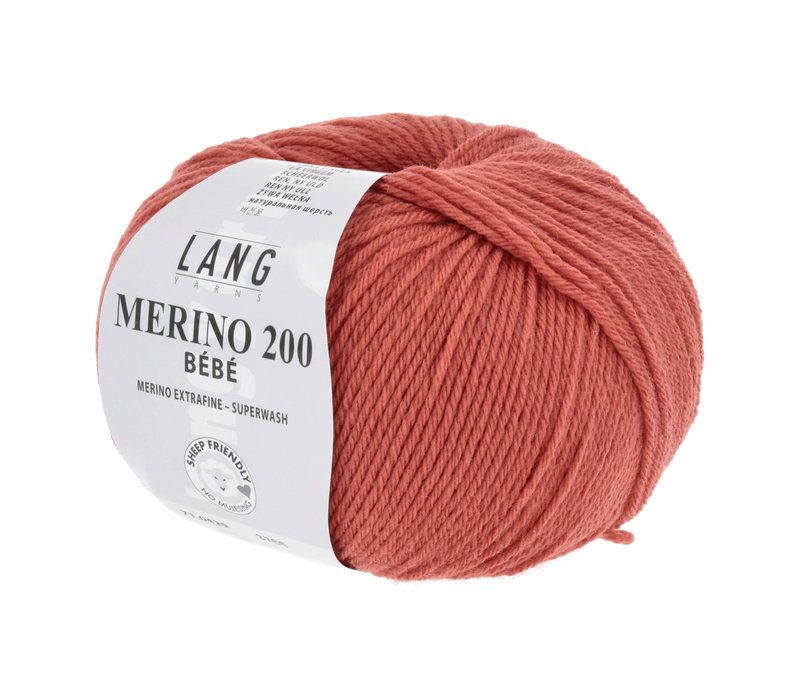 Lang Yarns Merino 200 Bebe - 429 - Oranje