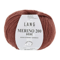 Lang Yarns Merino 200 Bebe - 387 - Rood