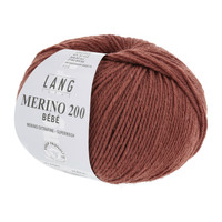 Lang Yarns Merino 200 Bebe - 387 - Rood