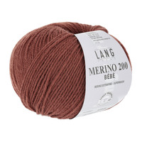 Lang Yarns Merino 200 Bebe - 387 - Rood