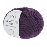 Lang Yarns Merino 200 Bebe - 347 - Paars