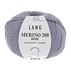 Lang Yarns Merino 200 Bebe - 407 - 100% merino wol (mulesing free) - Paars