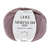 Lang Yarns Merino 200 Bebe - 448 - 100% merino wol (mulesing free) - Paars