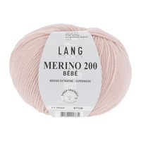 Lang Yarns Merino 200 Bebe - 609 - Roze