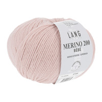 Lang Yarns Merino 200 Bebe - 609 - Roze